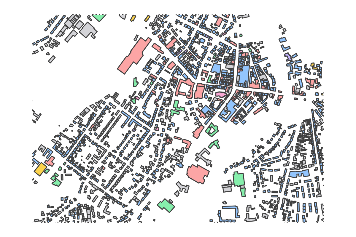 Program breakdown map