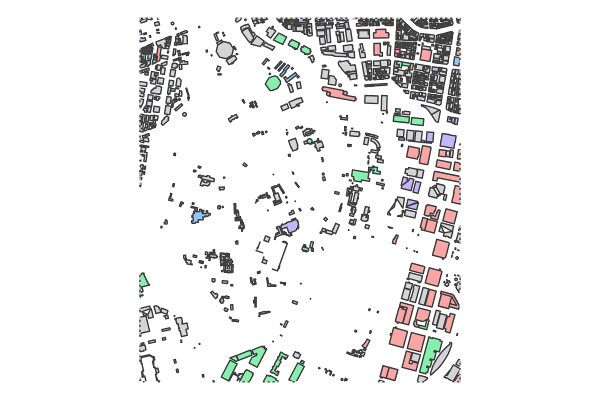Program breakdown map
