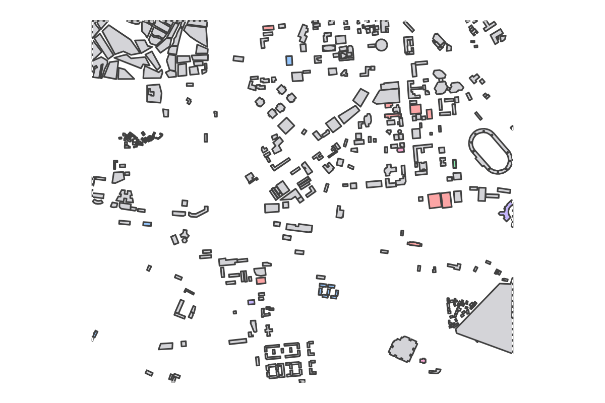 Program breakdown map