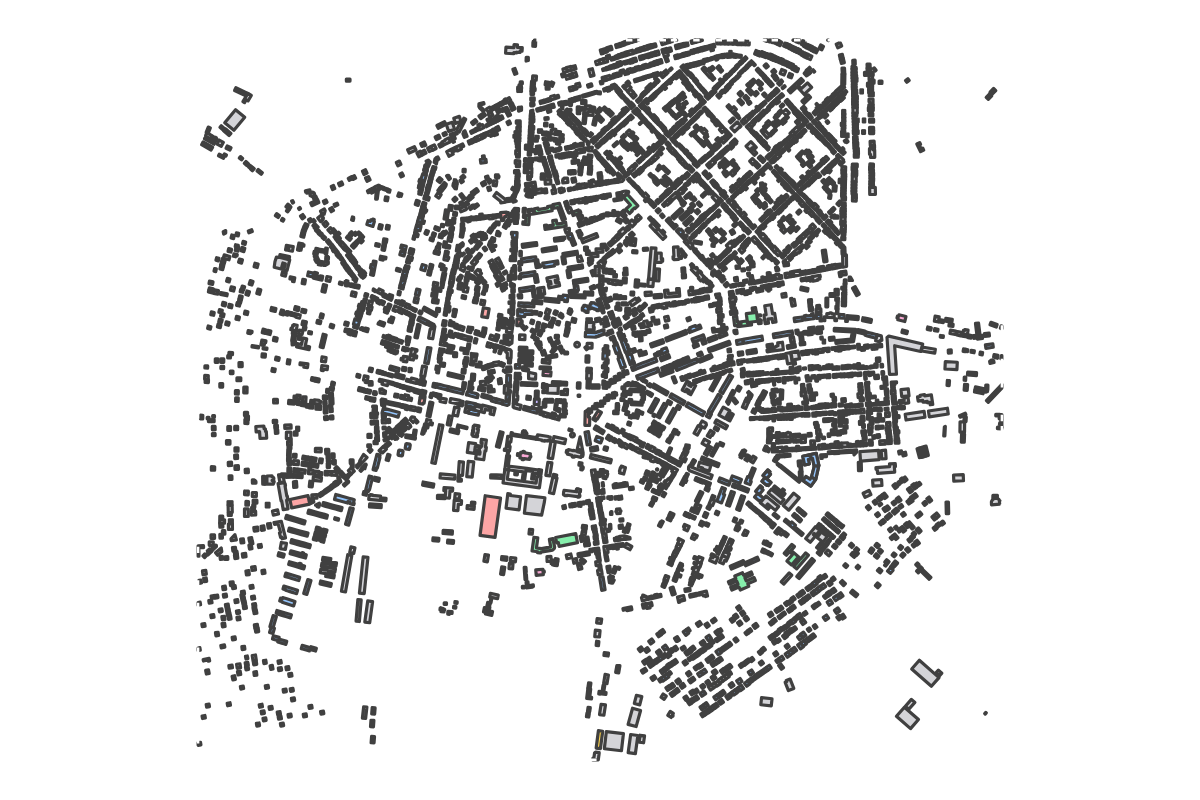 Program breakdown map
