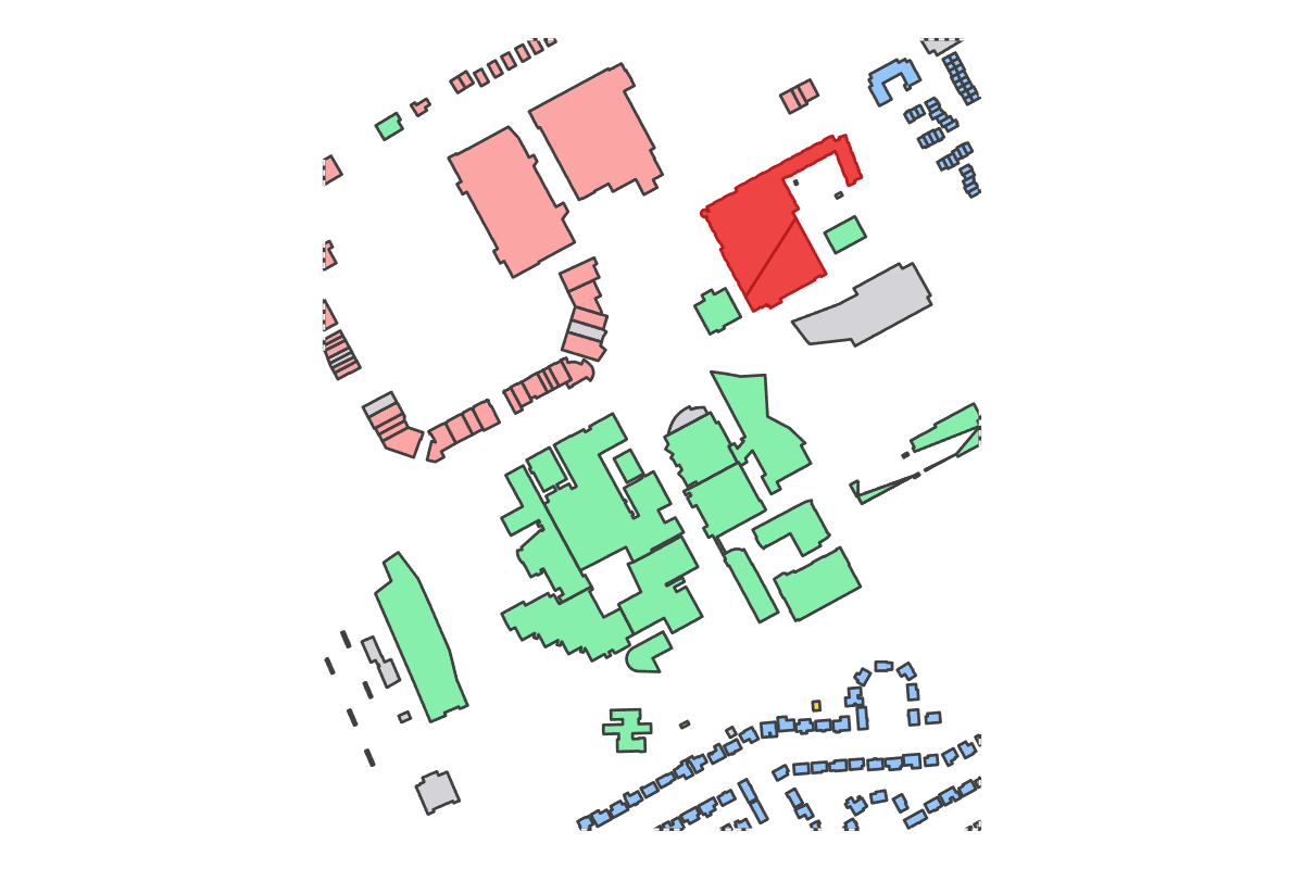 Program breakdown map