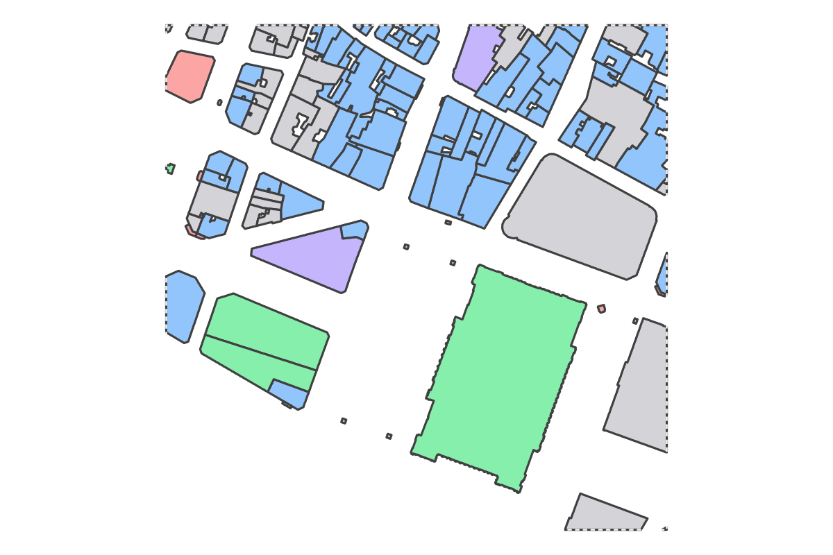 Program breakdown map