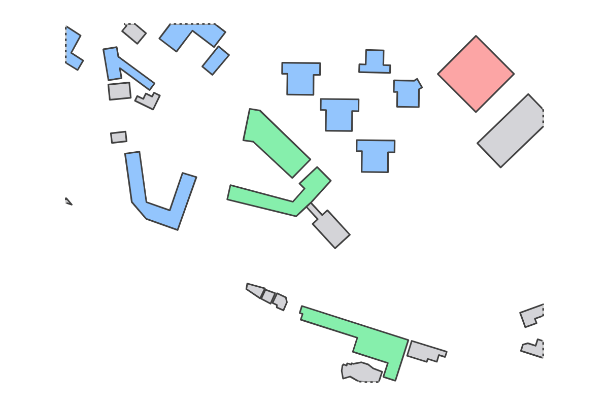 Program breakdown map