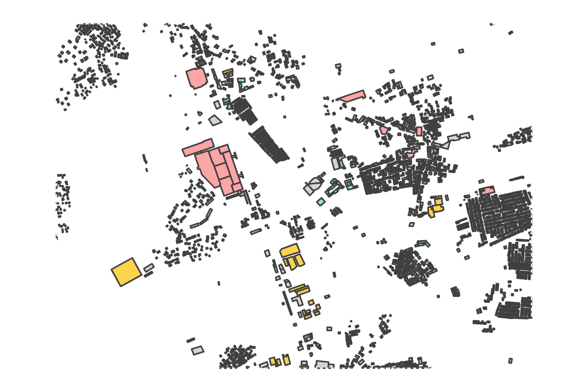Program breakdown map