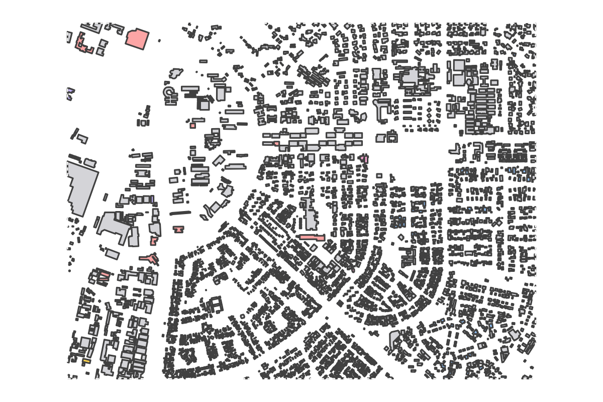 Program breakdown map