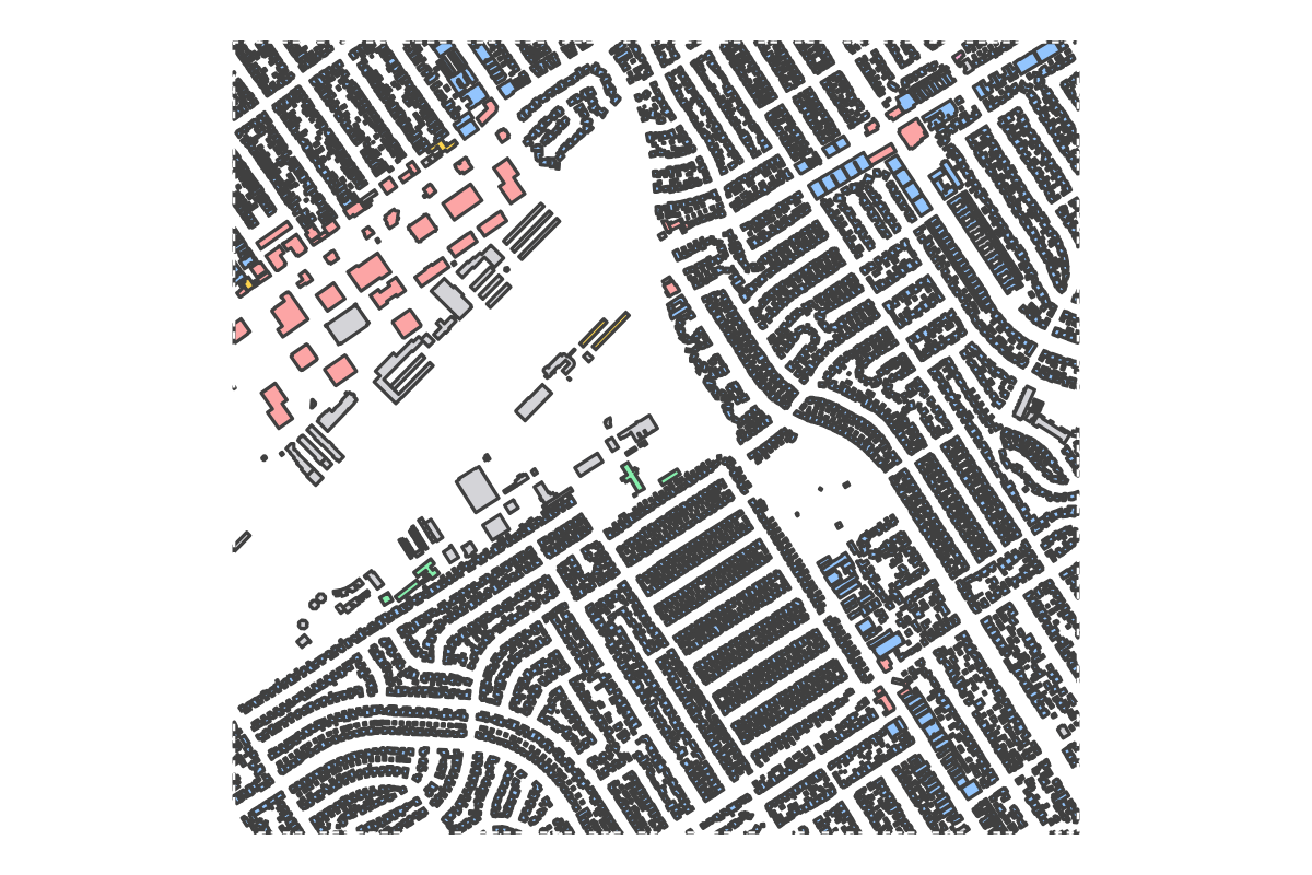 Program breakdown map