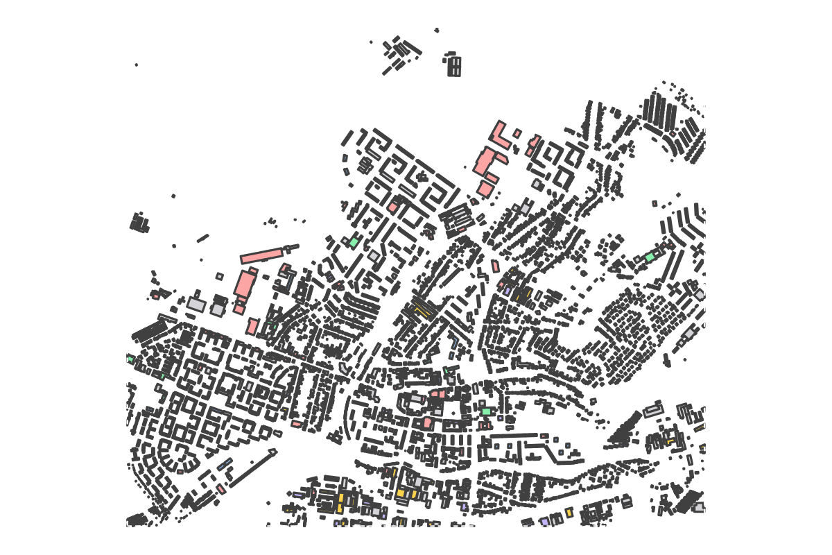Program breakdown map
