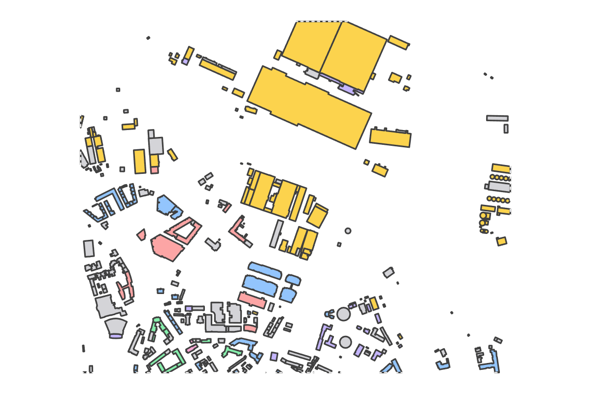 Program breakdown map