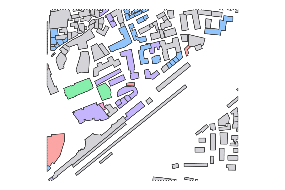 Program breakdown map