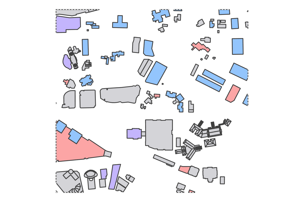 Program breakdown map