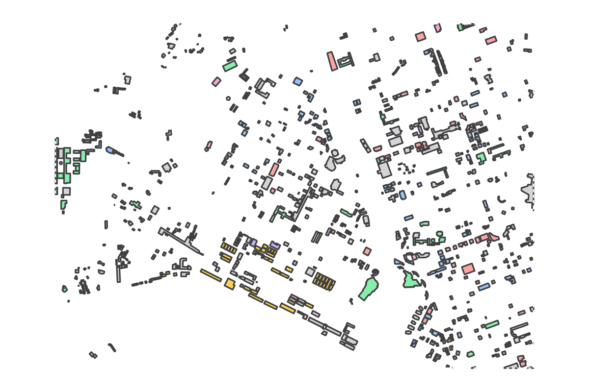 Program breakdown map