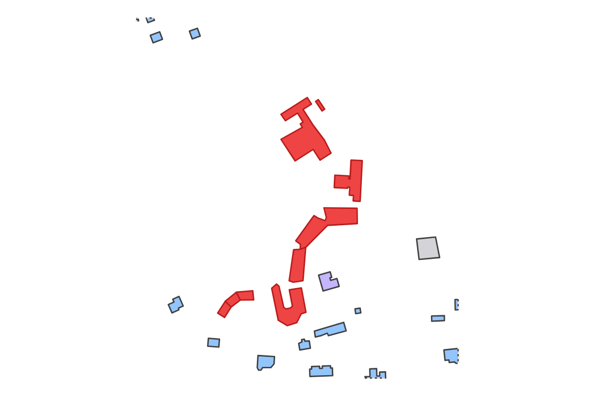 Program breakdown map