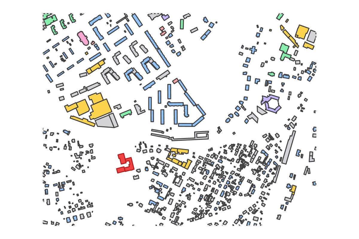 Program breakdown map