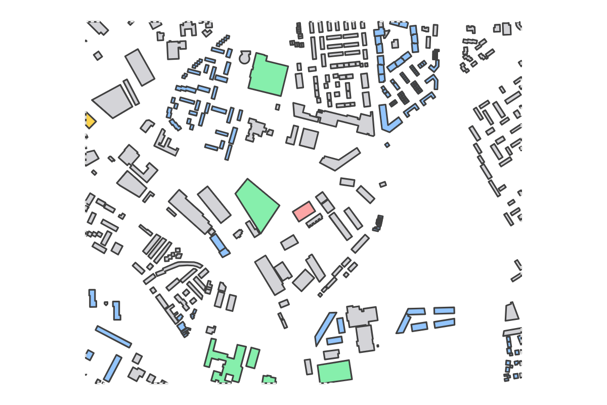 Program breakdown map