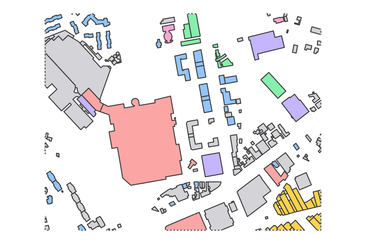 Program breakdown map