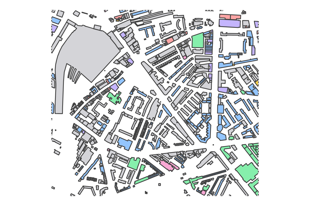 Program breakdown map