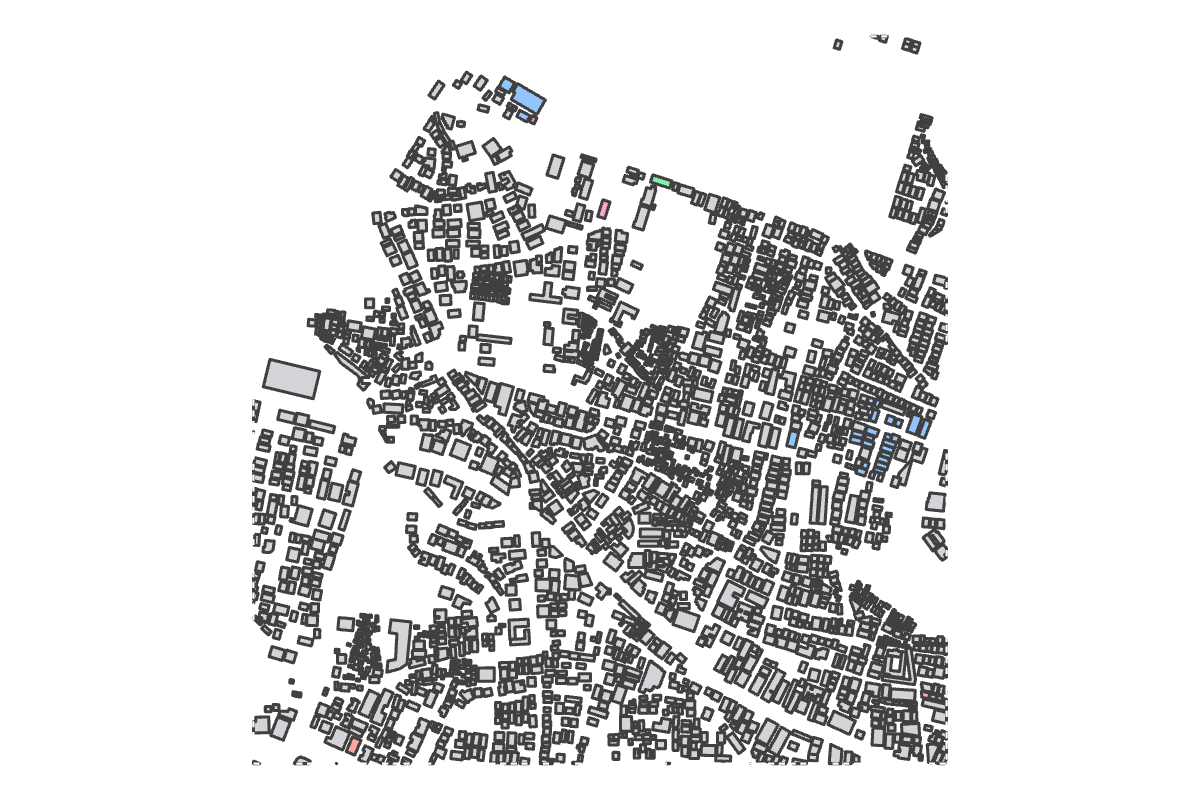 Program breakdown map