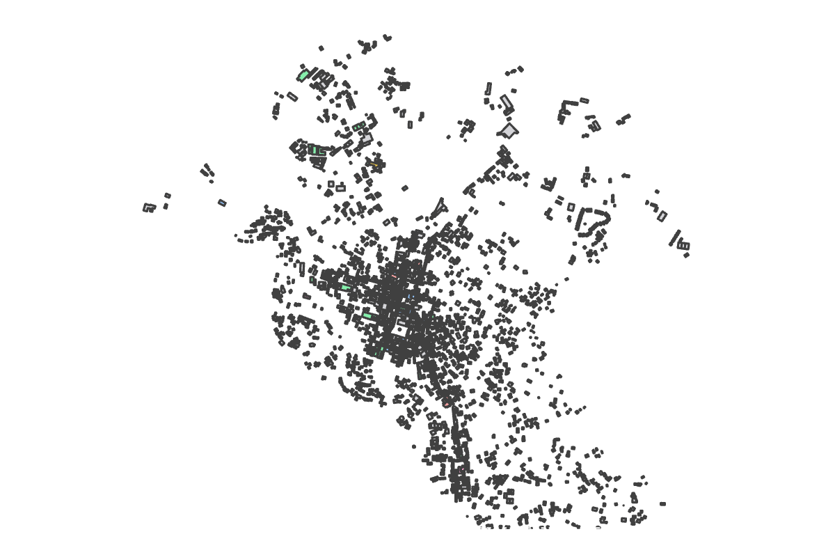 Program breakdown map