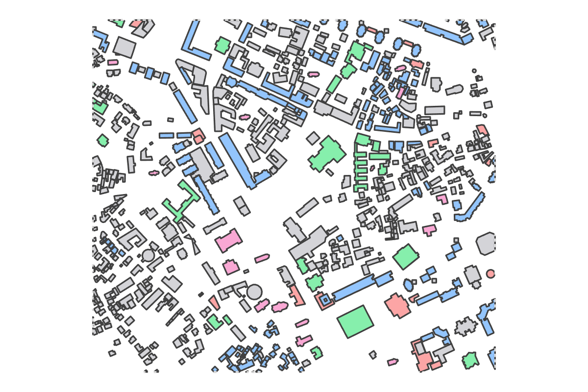 Program breakdown map