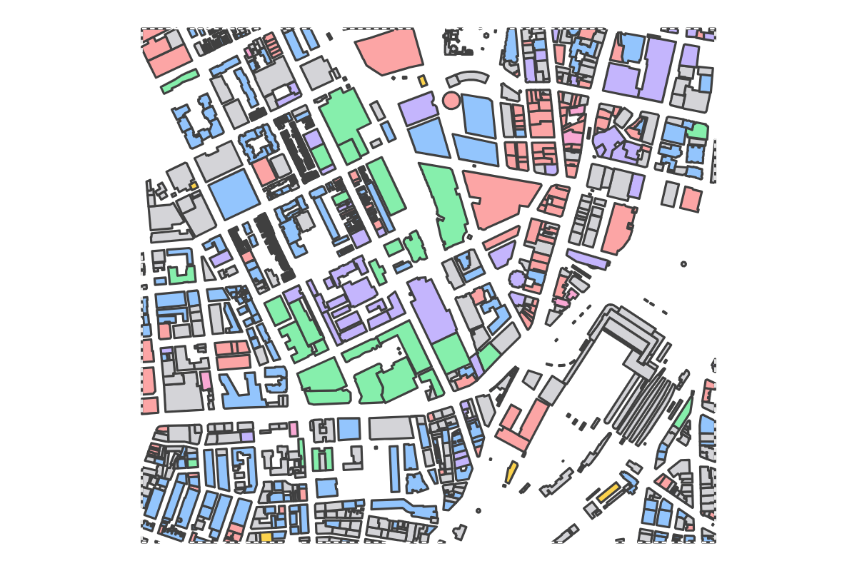 Program breakdown map