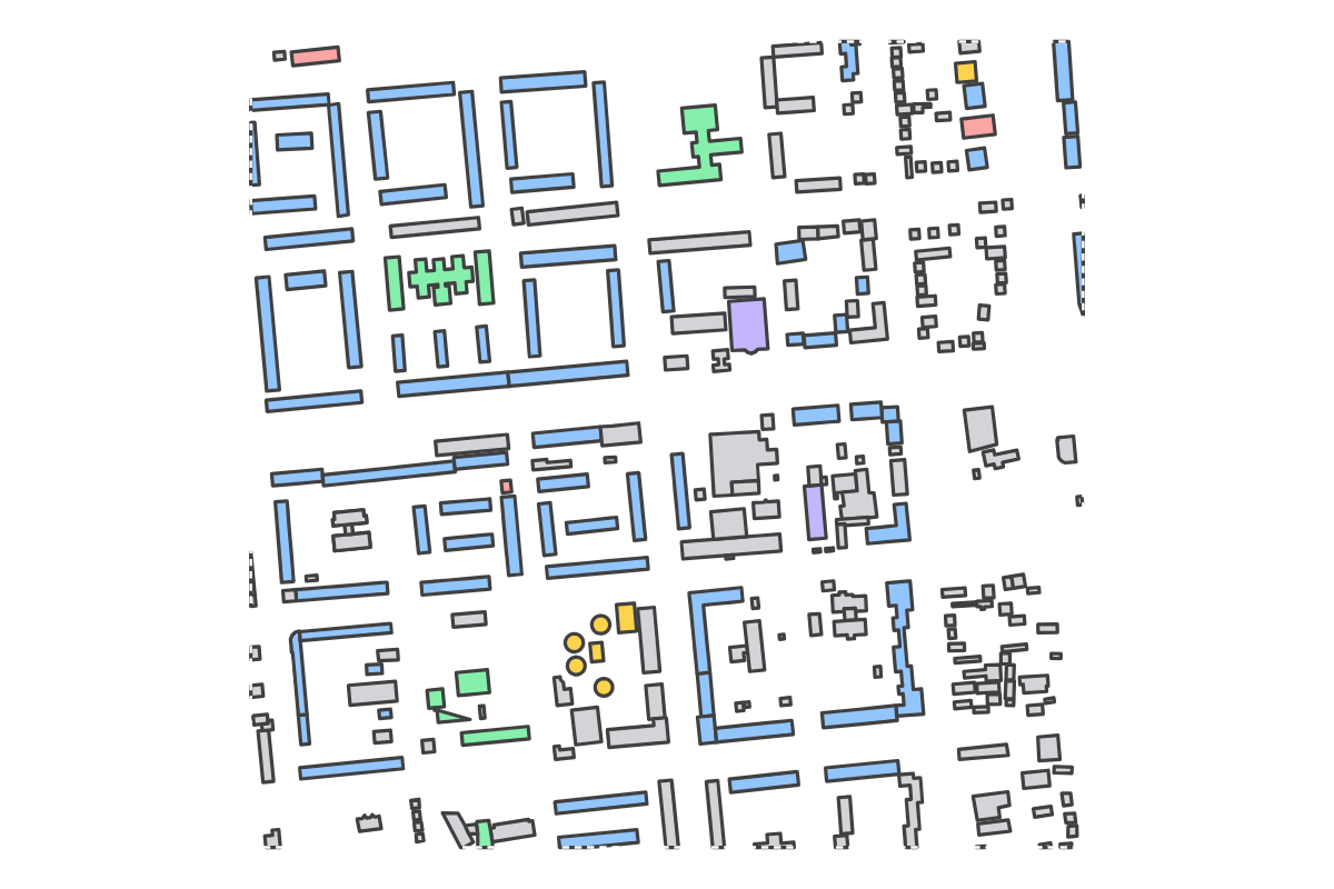 Program breakdown map