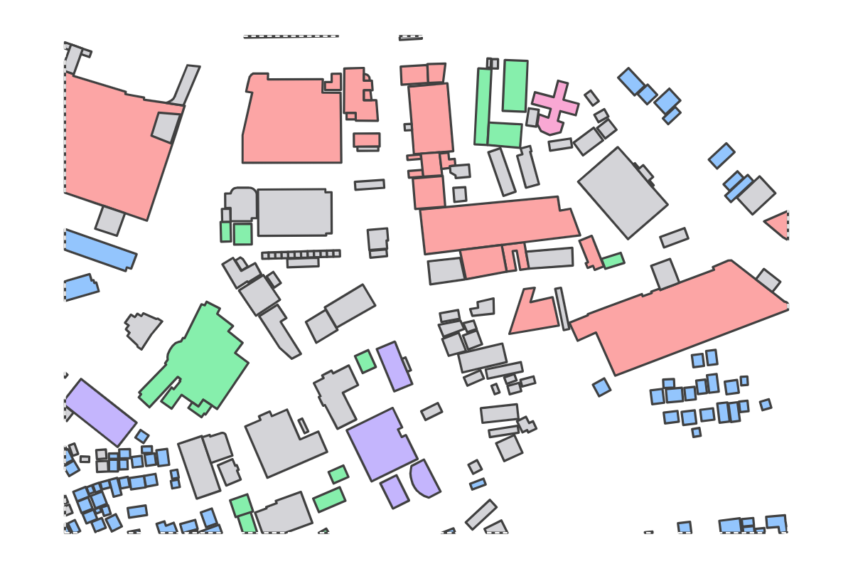 Program breakdown map