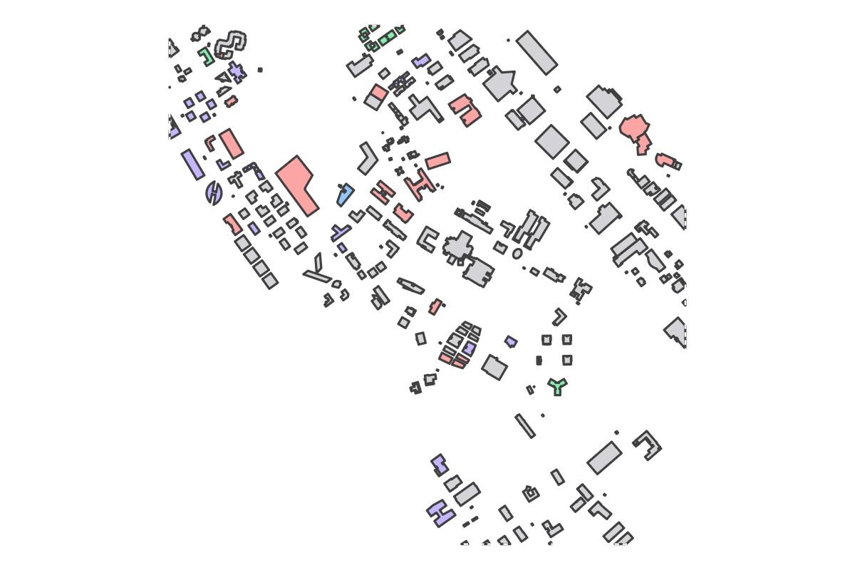 Program breakdown map