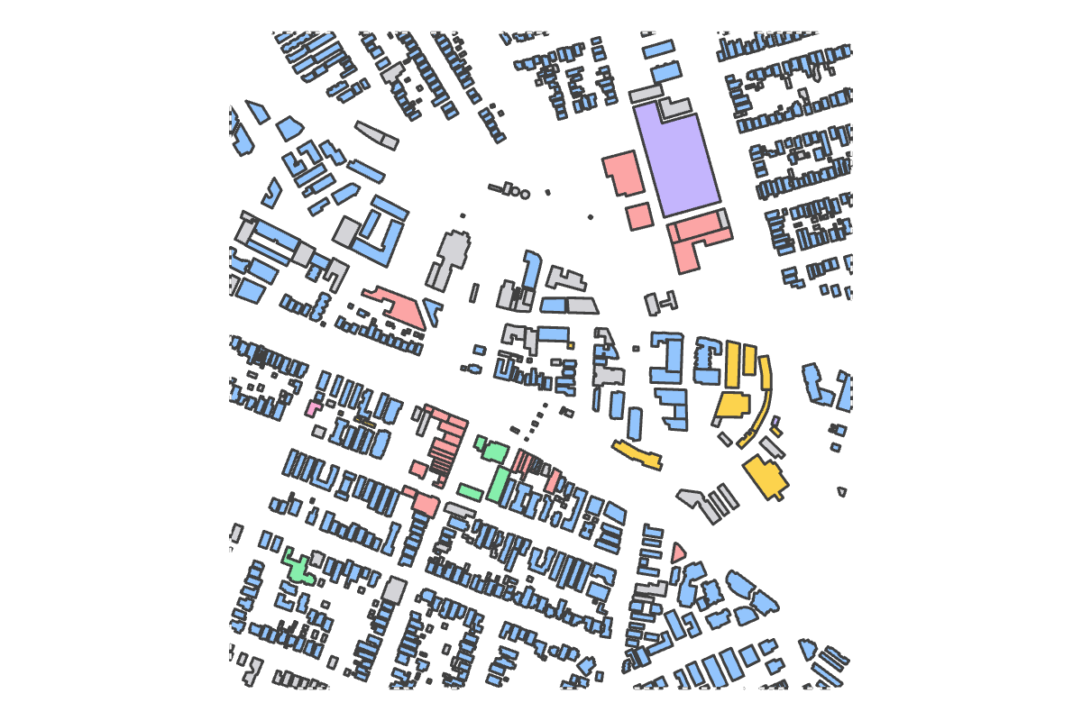 Program breakdown map