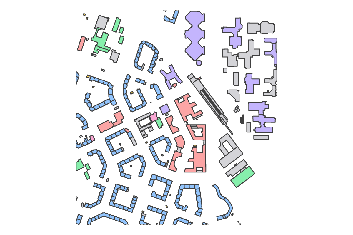 Program breakdown map