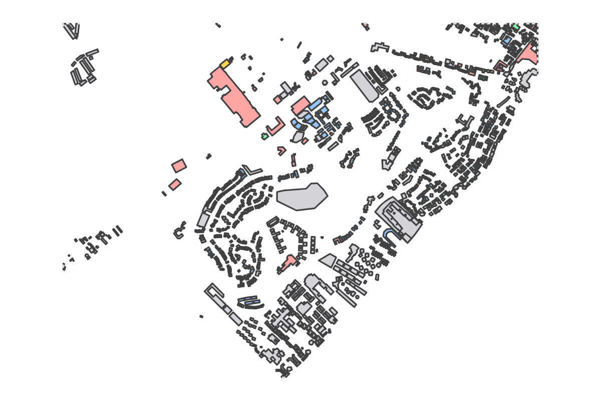 Program breakdown map