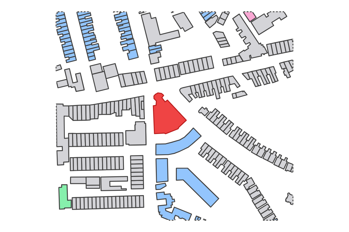 Program breakdown map
