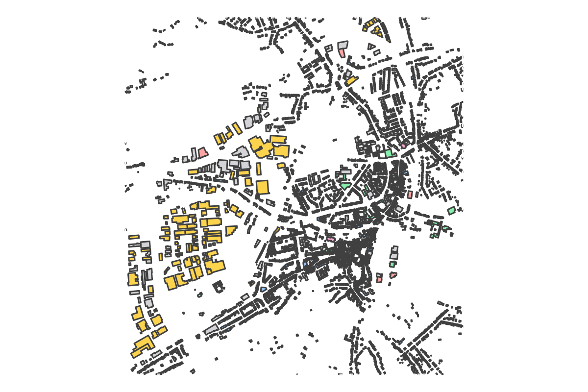 Program breakdown map