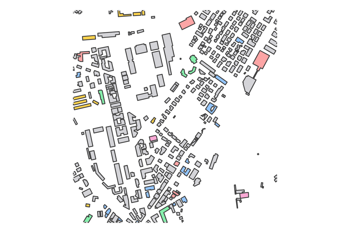 Program breakdown map
