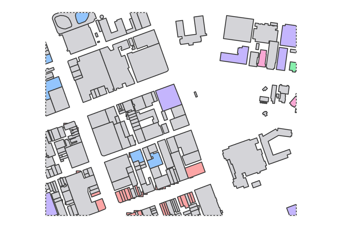 Program breakdown map