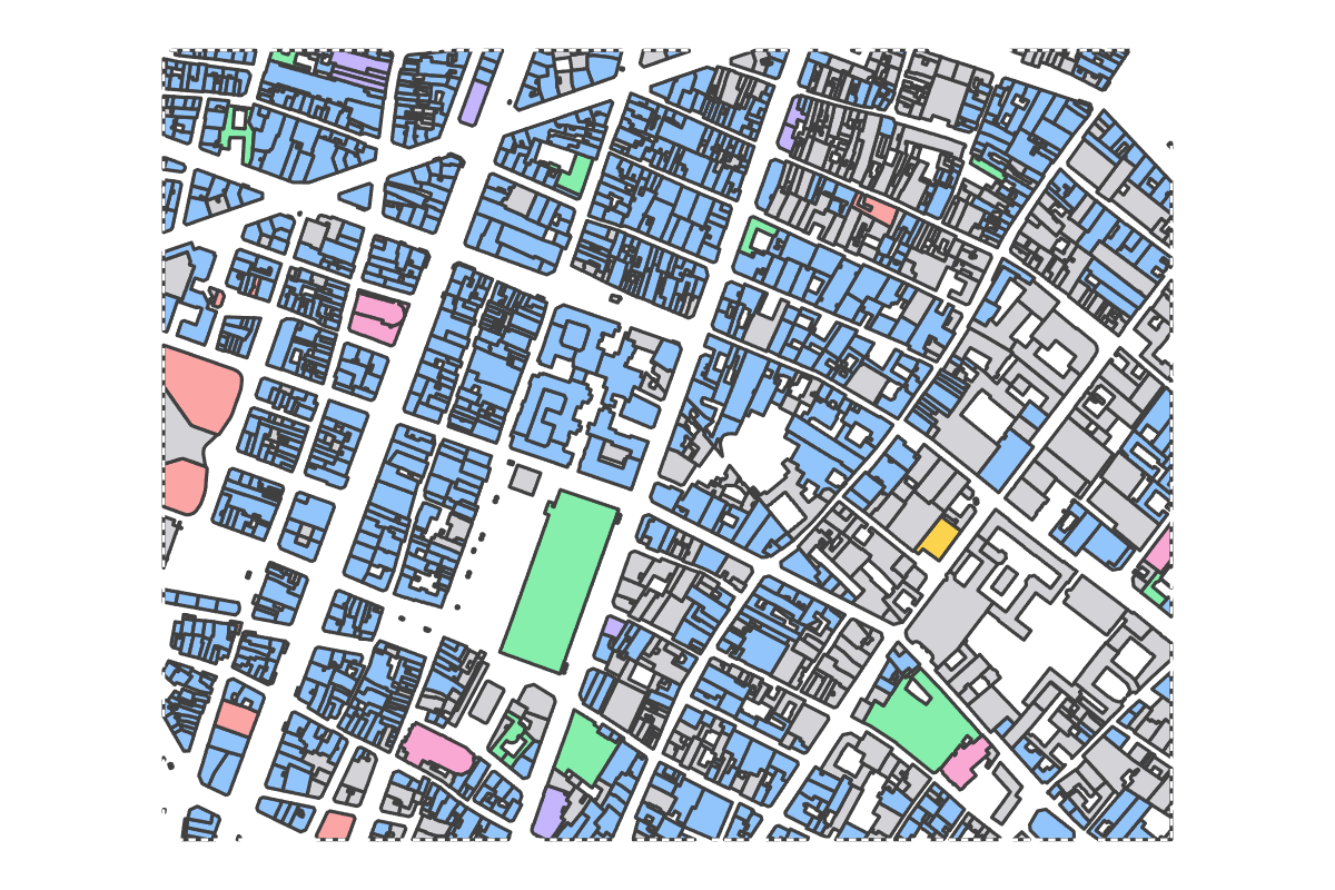 Program breakdown map