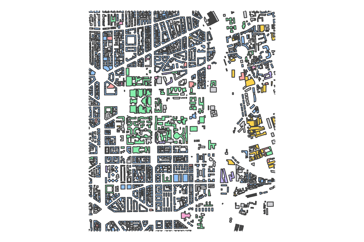 Program breakdown map