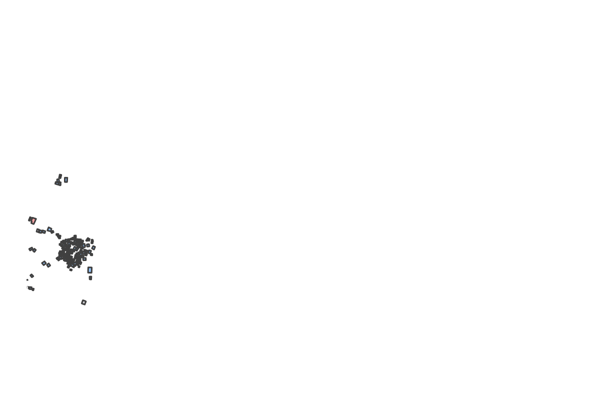 Program breakdown map