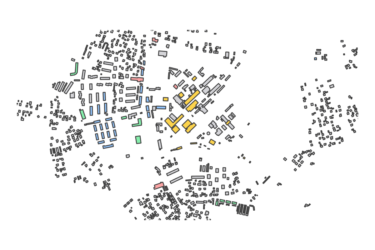 Program breakdown map