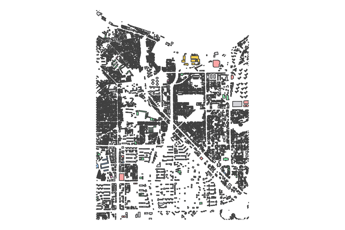 Program breakdown map