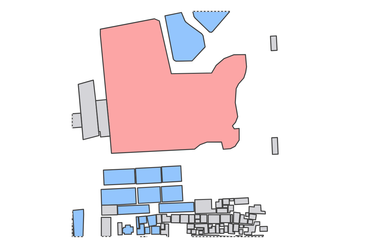 Program breakdown map