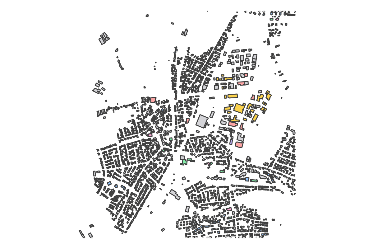 Program breakdown map