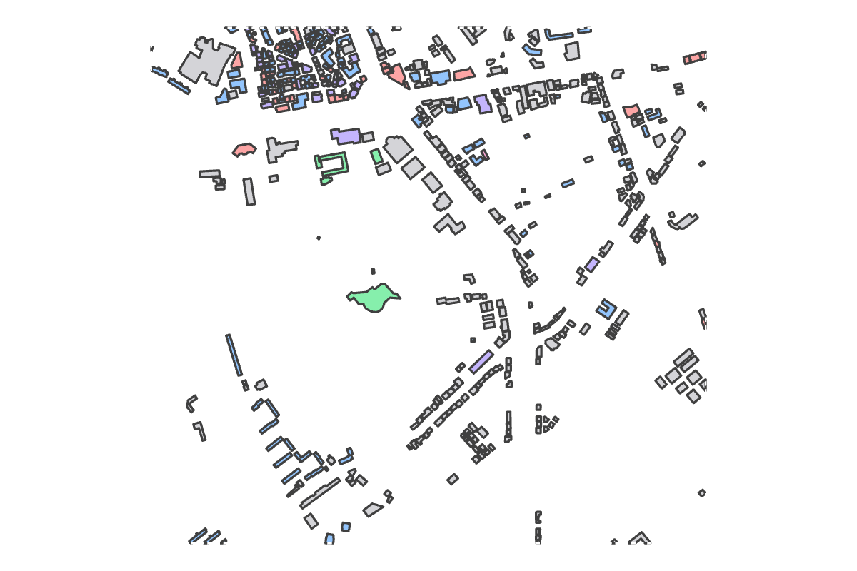 Program breakdown map