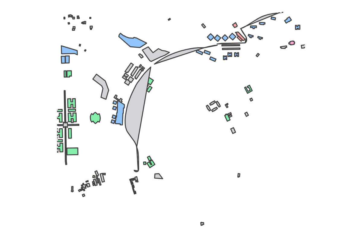 Program breakdown map