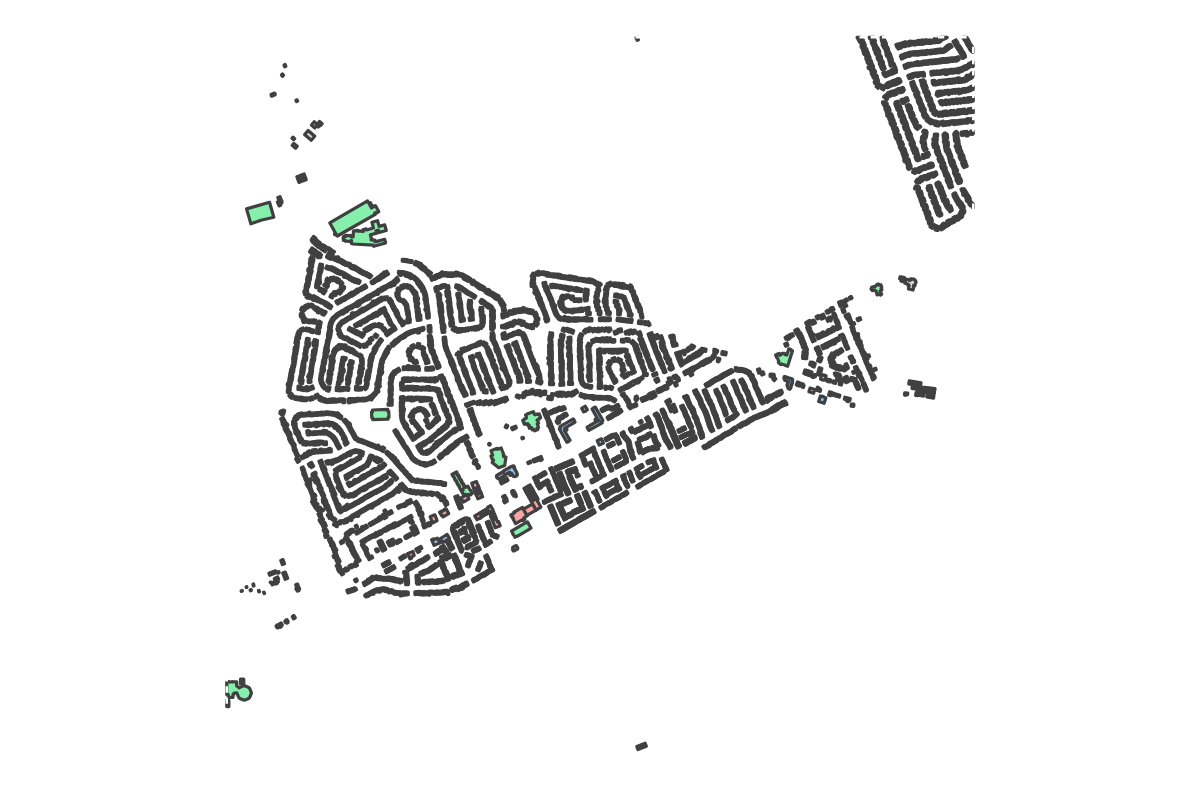 Program breakdown map