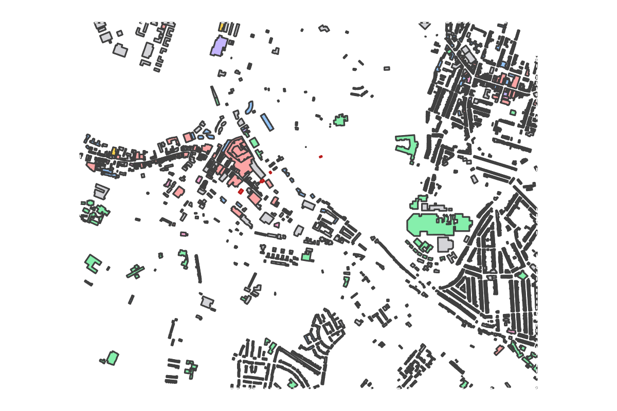 Program breakdown map