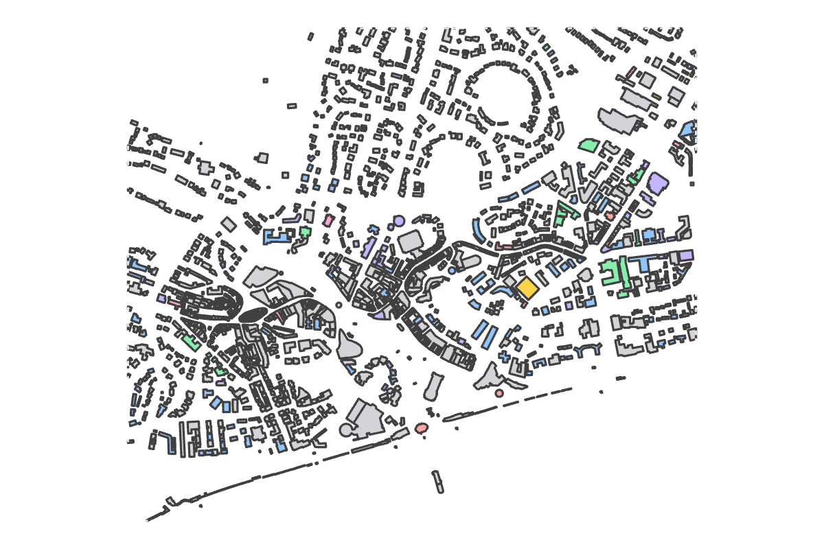 Program breakdown map