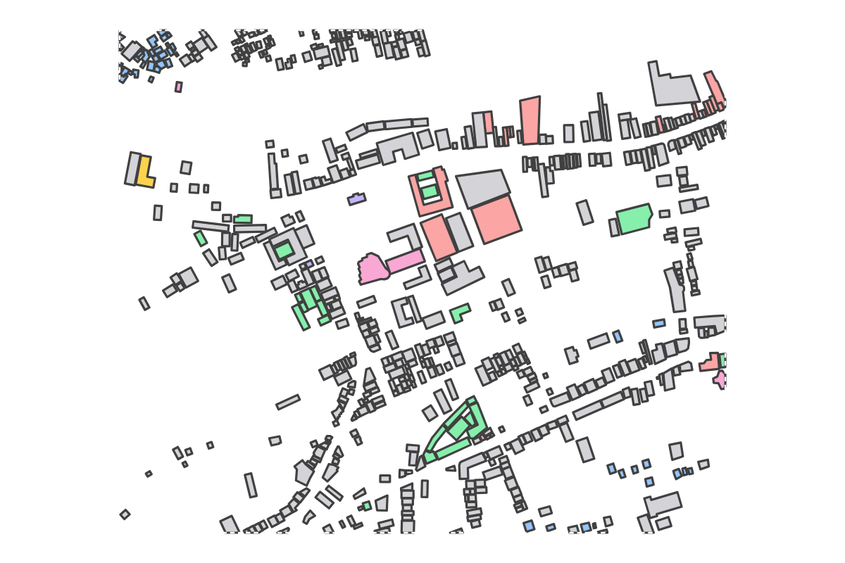 Program breakdown map