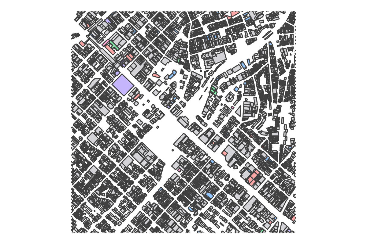 Program breakdown map