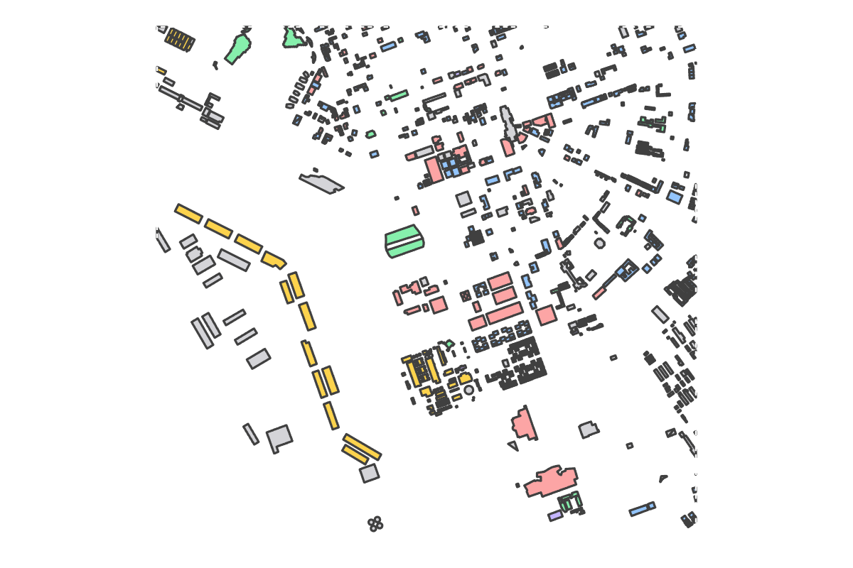 Program breakdown map