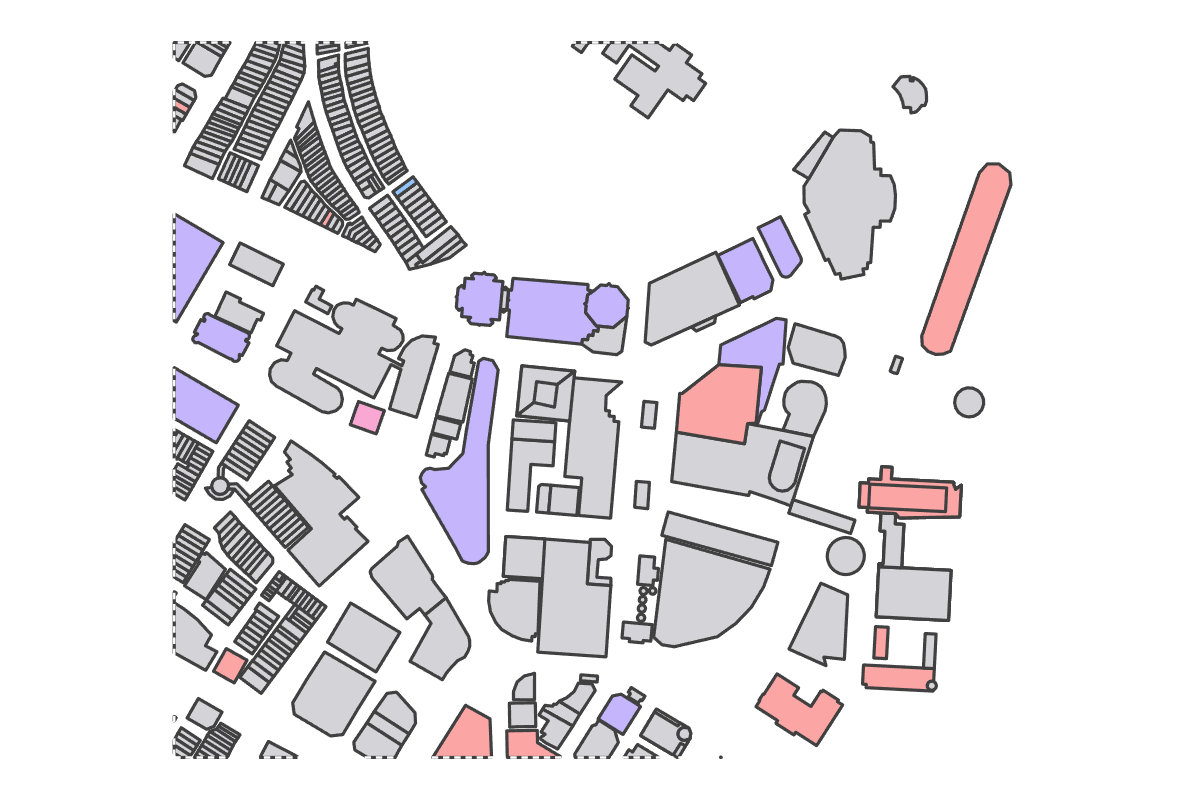 Program breakdown map